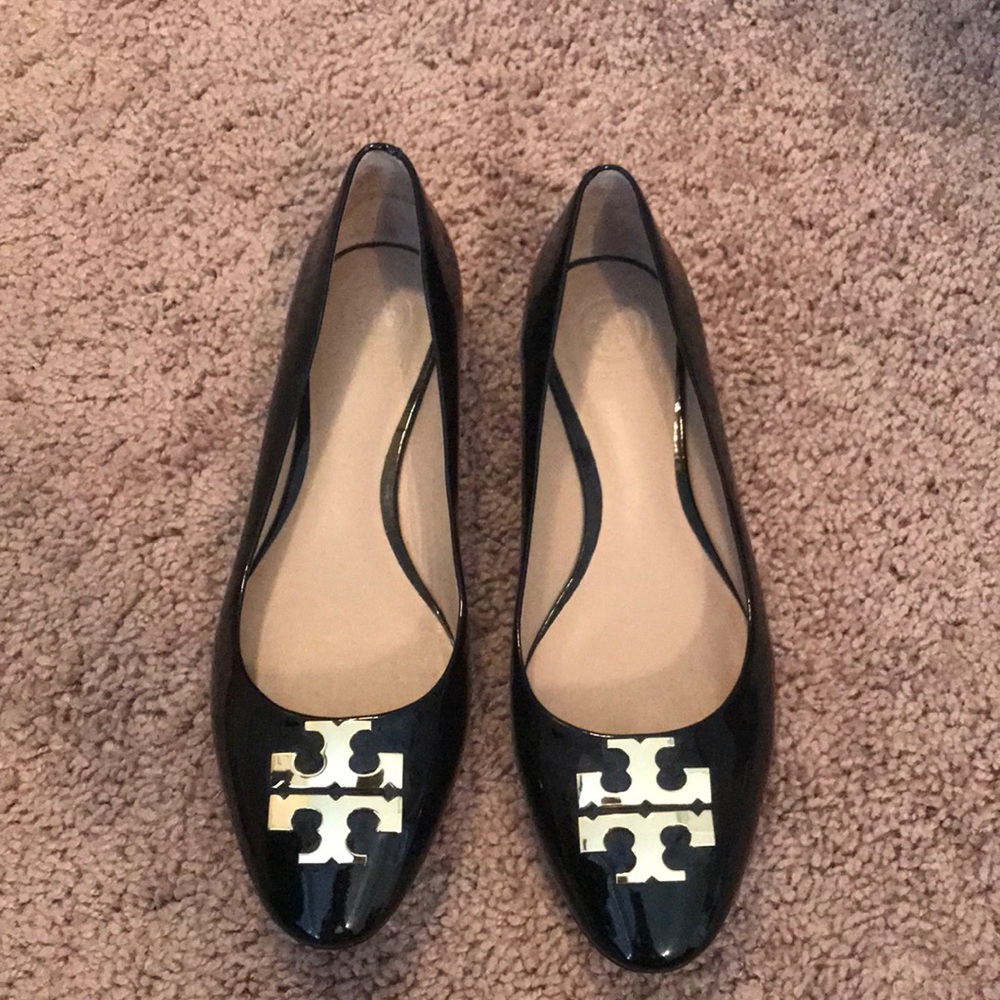 Tory Burch black flats 7.5